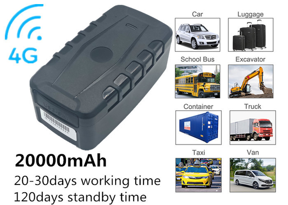 Electronic Fence 4G GPS Tracker 20000mah Magnetic Cargo Container Free Platform