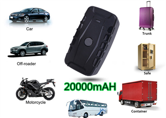 20000mAh ACC Truck GPS Tracker ACC TCP IP67 Waterproof GSM SMS 15m