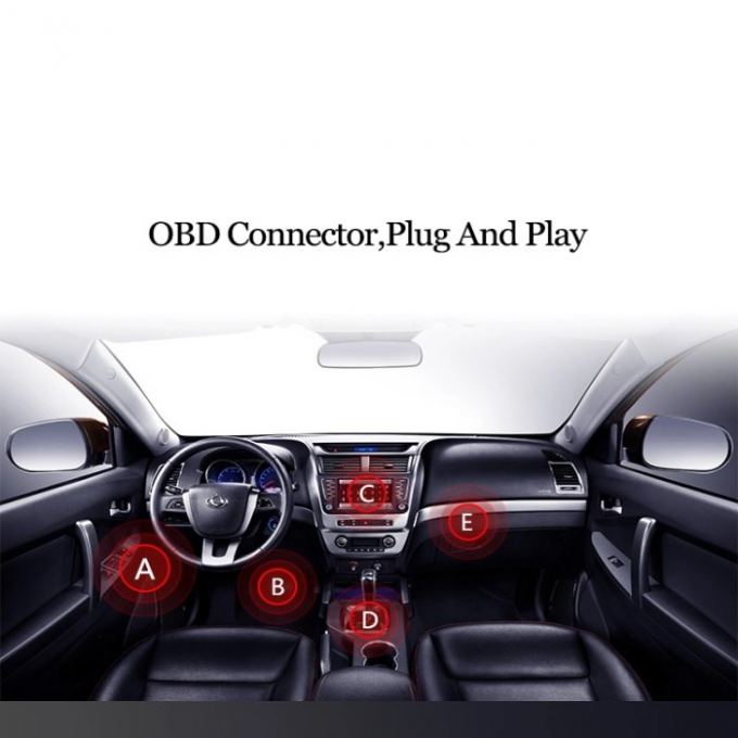 OBD 4G Car GPS Tracker Vehicles Hidden No Monthly Fee Real Time OBD2