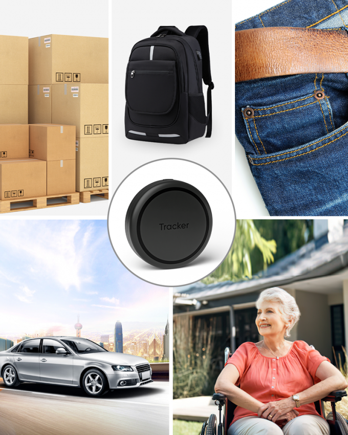 Wireless Magnetic 4G GPS Tracker Long Standy Mini Size For Person Car ...