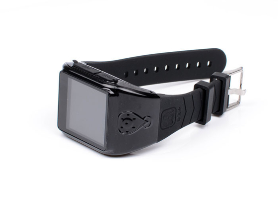 Voice Monitor GPS Tracker Watch Black Lightweight For Old Man Safety