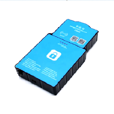 Large Capacity Long Battery Life Magnetic GPS Tracker  for container , blue