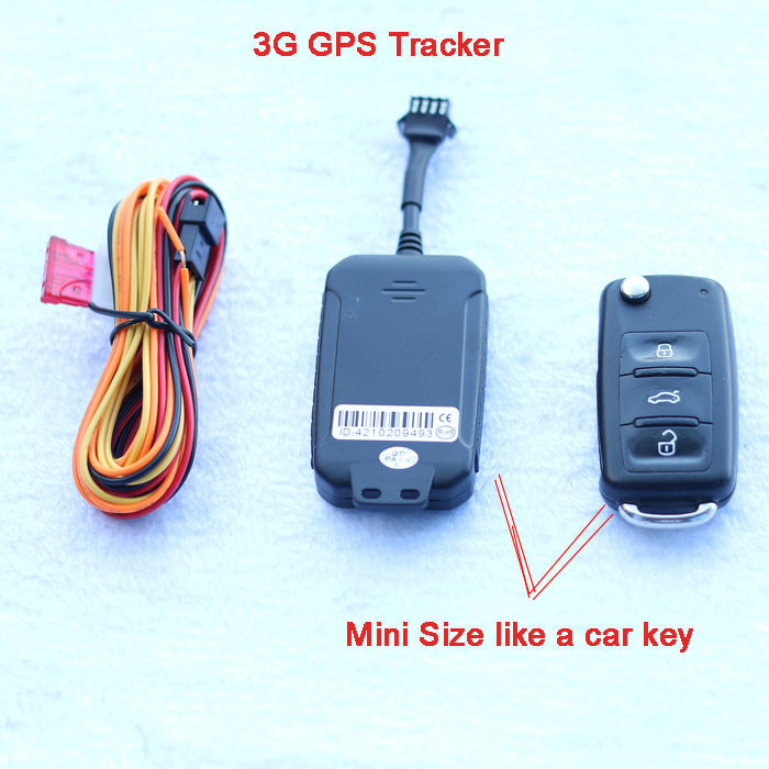DC 975V 3G Motorbike GPS Tracking System with SMS Engine Stop , 10 M
