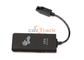 Mobile Phone App And SOS Alert Car GPS Tracker With Built In Battery
