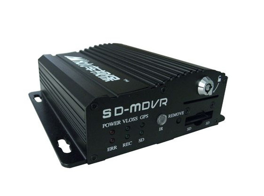 G - Sensor GPS HDD Mobile DVR  4 Channel  With 4 - Ch Audio Input For Bus