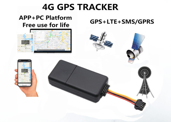 ACC SMS 2D RMS 4G GPS Tracker 200mAh Protocol 4g Vehicle Tracker