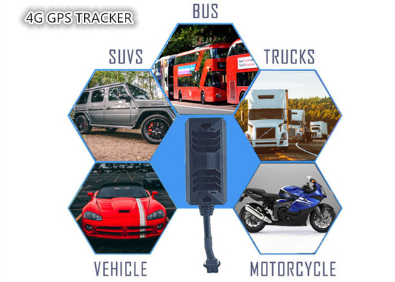 800MHZ 4G LTE GPS Tracker 100VDC Anti Theft Protocol For Motorcycle Truck