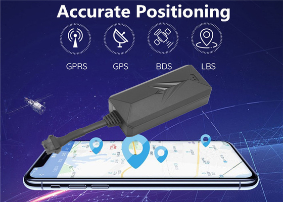 LBS ACC Vehicle GPS Tracker 140mAh DC9V Hidden Free ISO Android APP Software