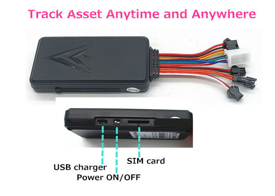 5m ACC Car GPS Tracker 2800mAH LBS MTK GPRS Fleet Management