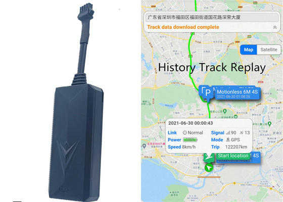 Cut Off Power Remotely Live Tracking 4G GPS Car Locator Device With Free App