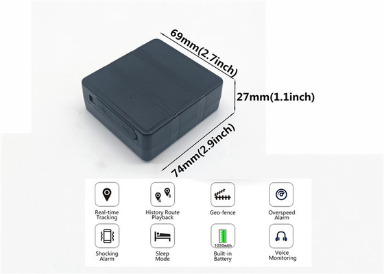 Wireless Portable SIM Card 4G GPS Tracker Mini Size Long Battery Life