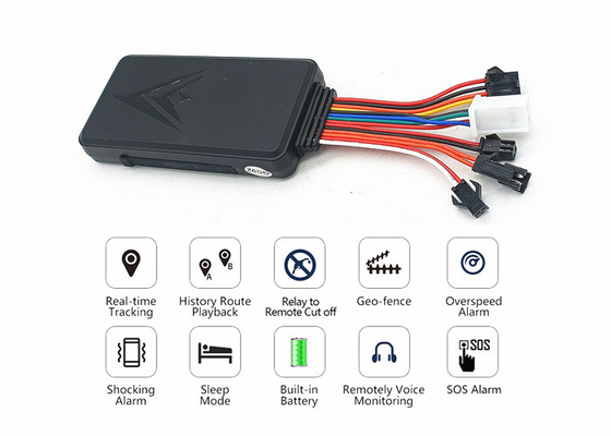 Remotely Cut Off Fuel 4G GPS Tracker Sos Microphone Voice Listening Camera With Free App