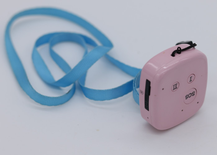 Pink Smaller Size Gprs Real Time Gps Tracker Device For Person Children Pet