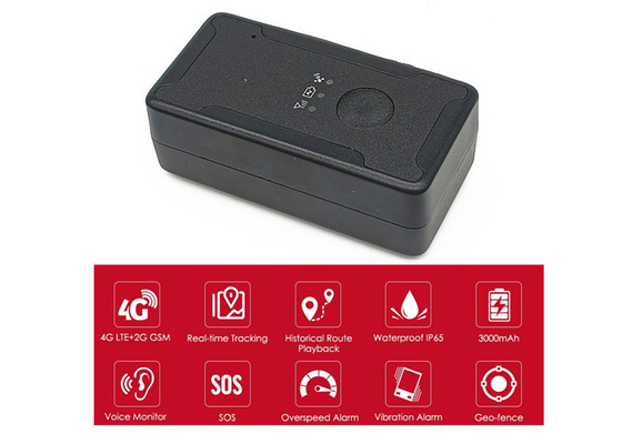 4G GPS Tracker Anti Theft Asset Mini 3000mAh Magnetic Location Tracking Device